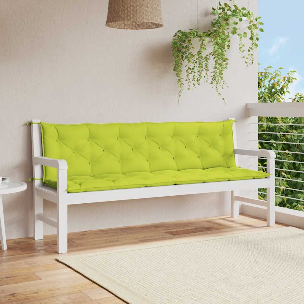 Bänkdyna För Trädgården Gräddvit 100X(50+50)X7 Cm Oxfordtyg