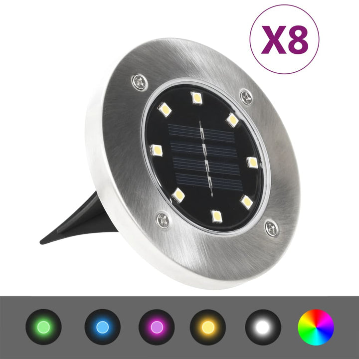 Marklampor Soldrivna 8 St Led
