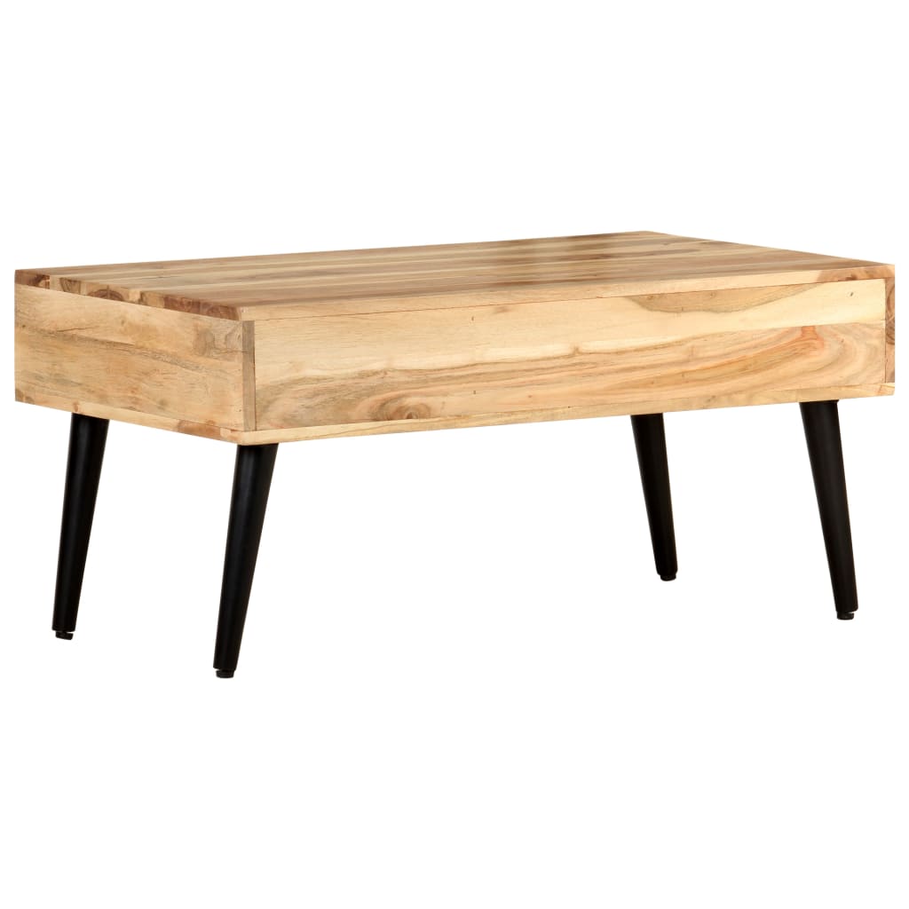 Soffbord 88X50X42 Cm Massivt Akaciaträ