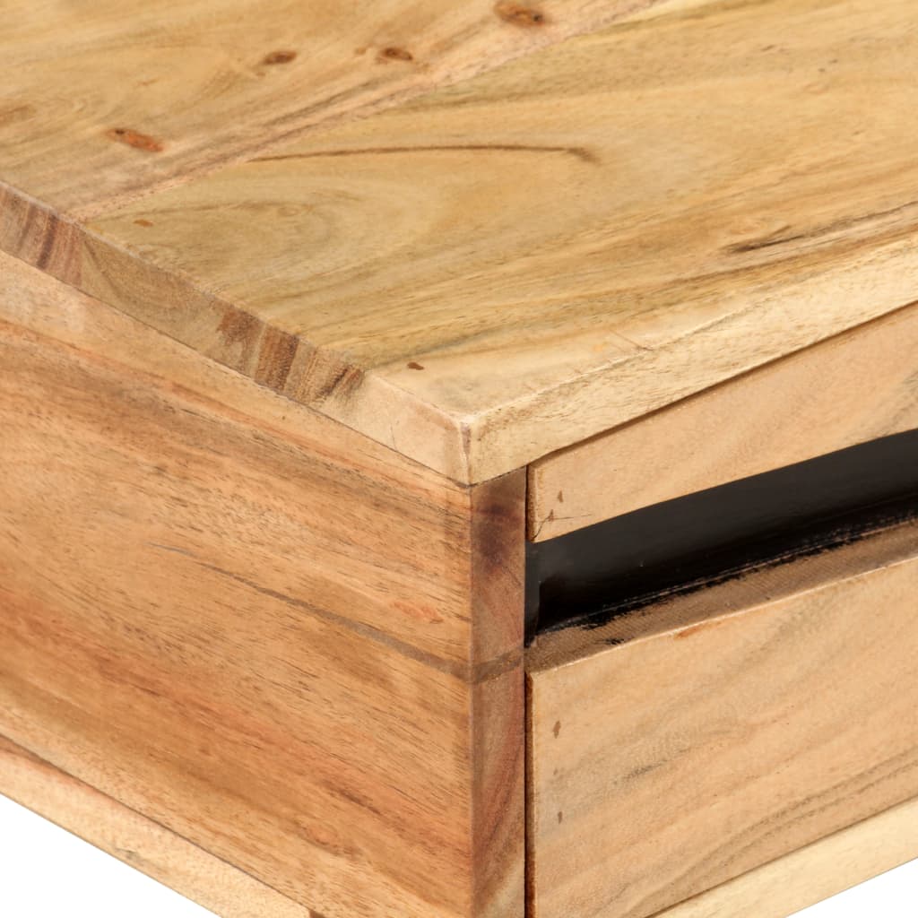 Soffbord 88X50X42 Cm Massivt Akaciaträ