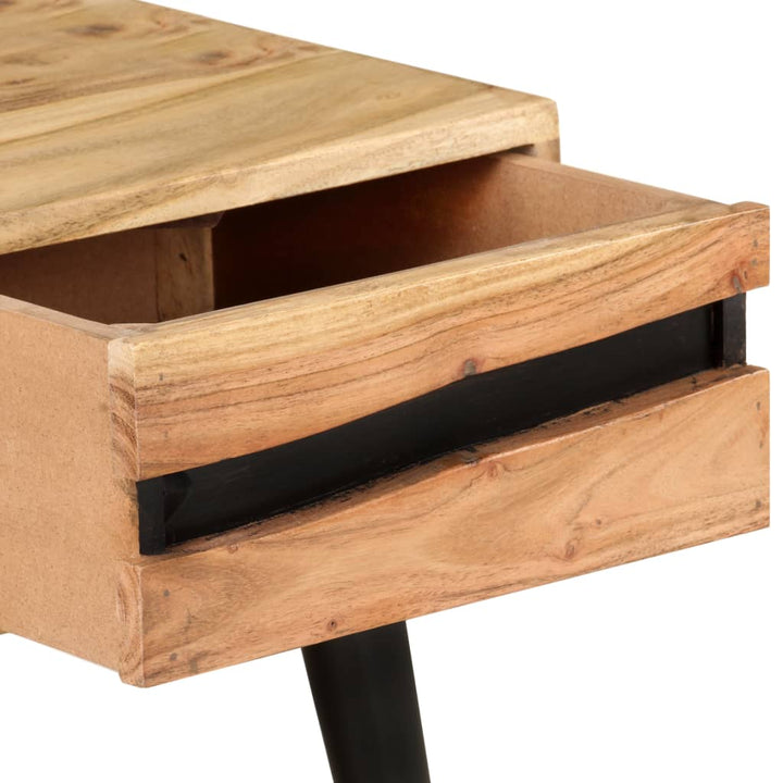 Soffbord 88X50X42 Cm Massivt Akaciaträ