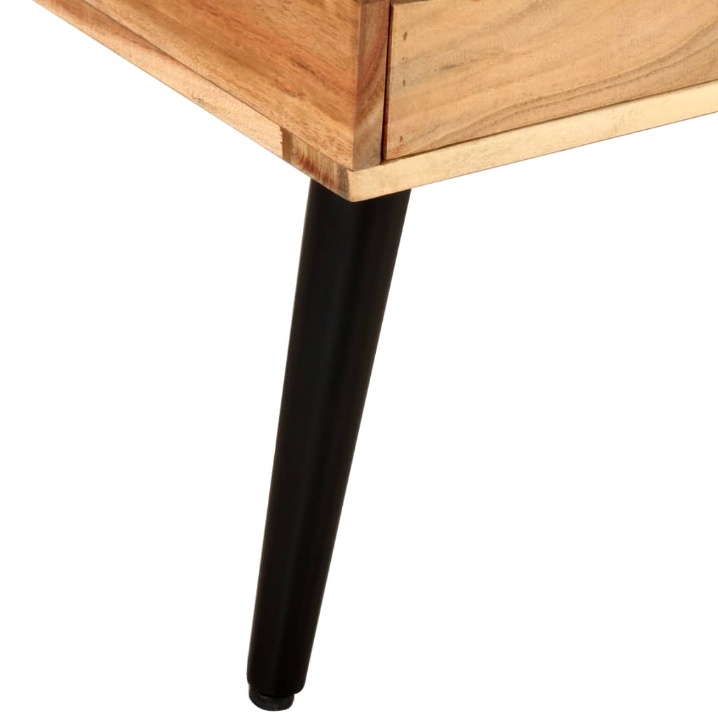 Soffbord 88X50X42 Cm Massivt Akaciaträ