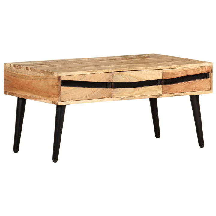 Soffbord 88X50X42 Cm Massivt Akaciaträ