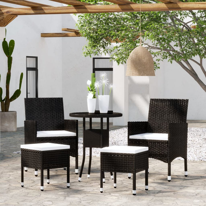 Loungegrupp För Trädgården 5 Delar Konstrotting