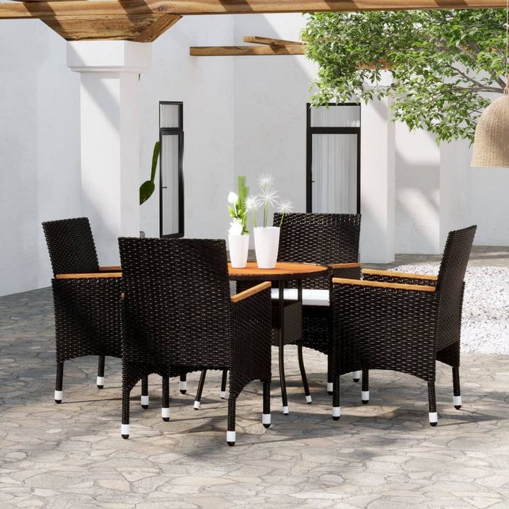 Matgrupp För Trädgården 5 Delar Konstrotting