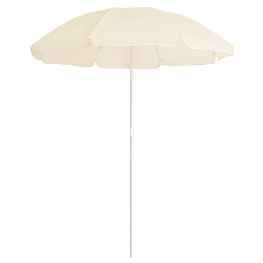 Strandparasoll Gul