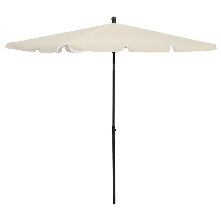 Parasoll Med Stång 210X140 Cm