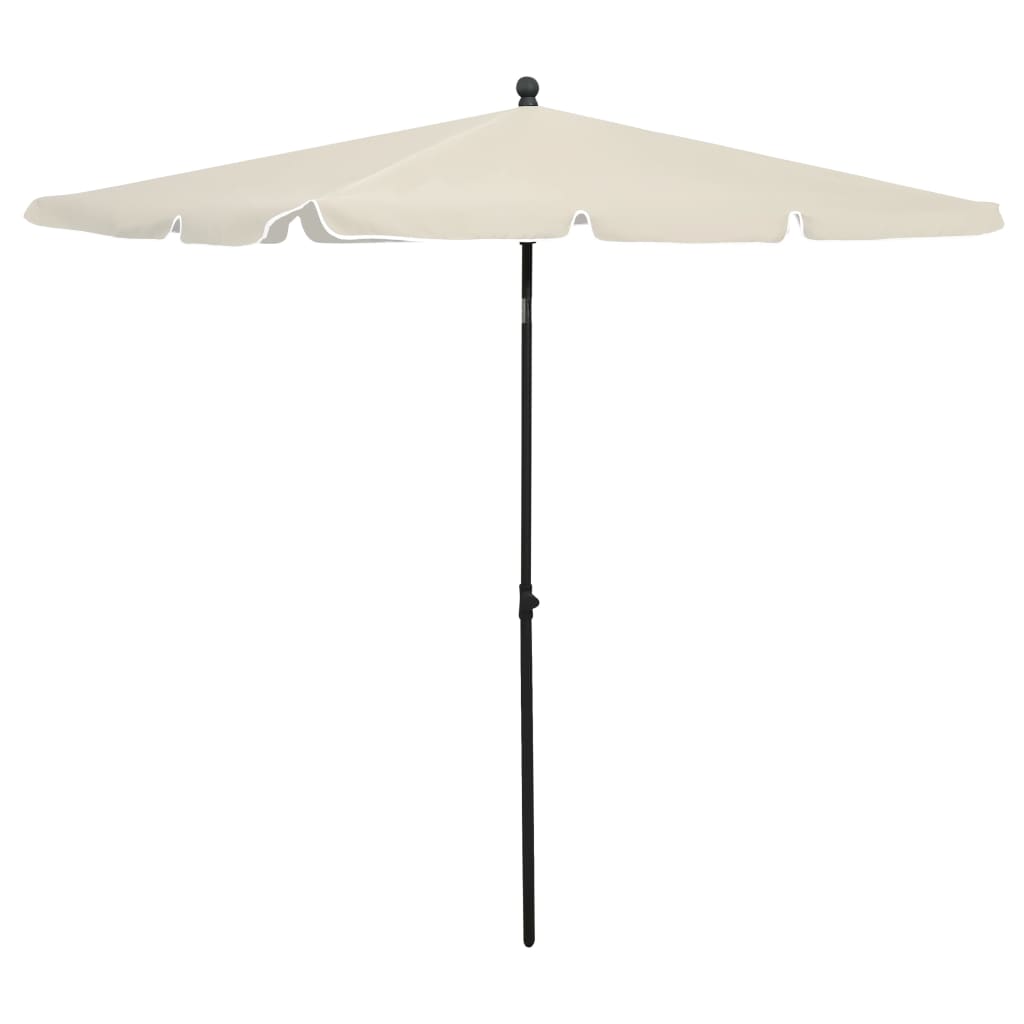 Parasoll Med Stång 210X140 Cm