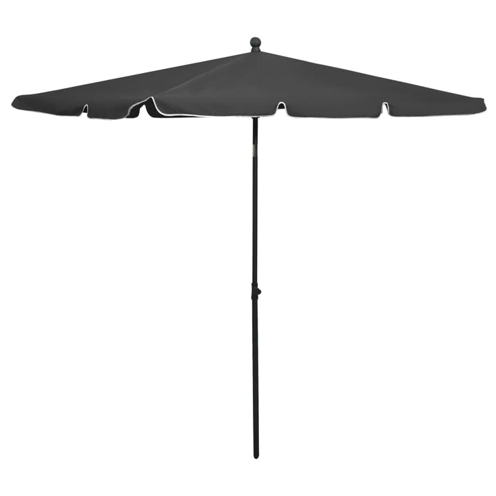 Parasoll Med Stång 210X140 Cm