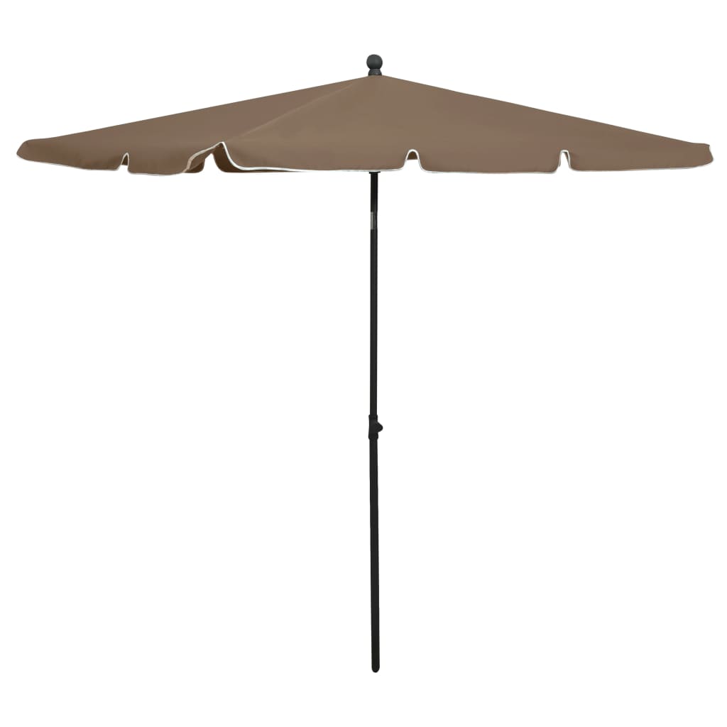 Parasoll Med Stång 210X140 Cm