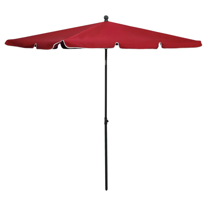 Parasoll Med Stång 210X140 Cm