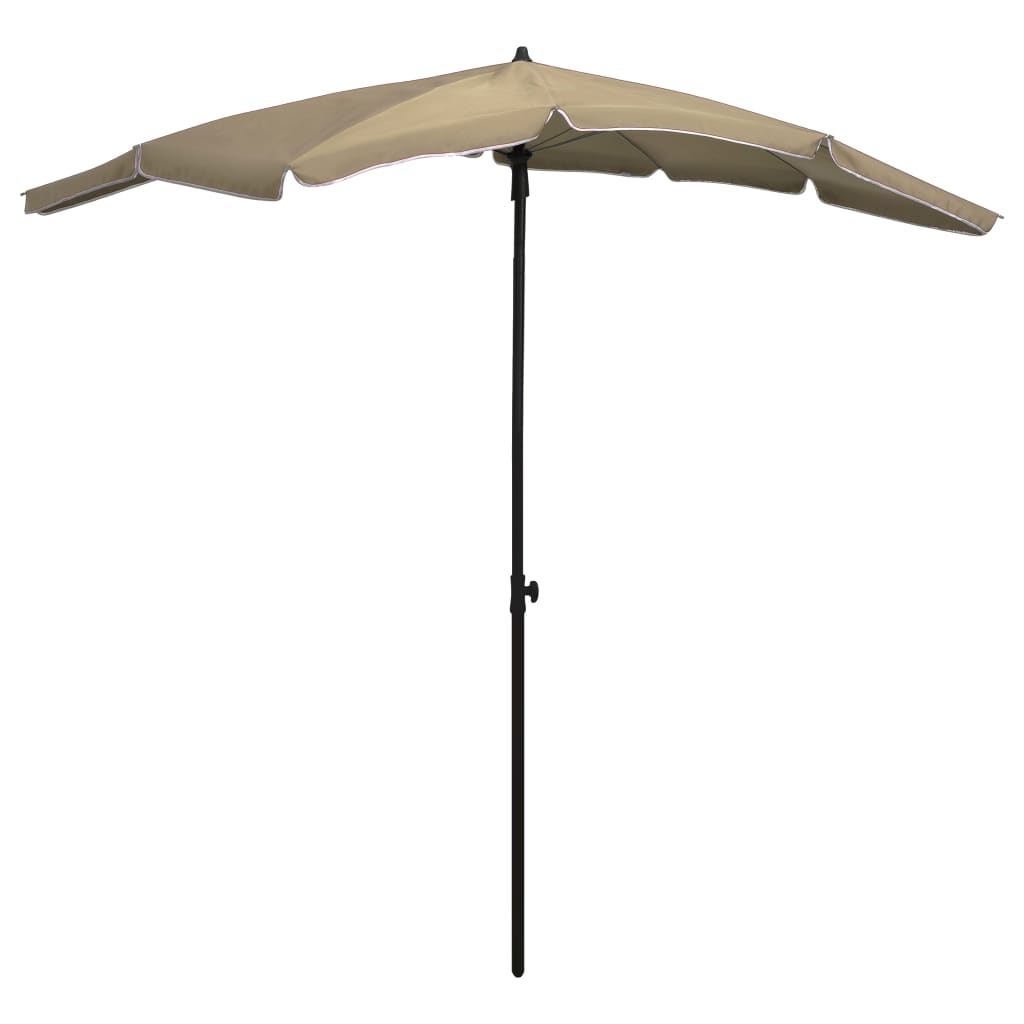 Parasoll Med Stång 200X130 Cm