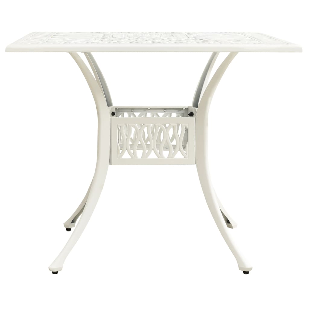 Trädgårdsbord 90X90X73 Cm Gjuten Aluminium