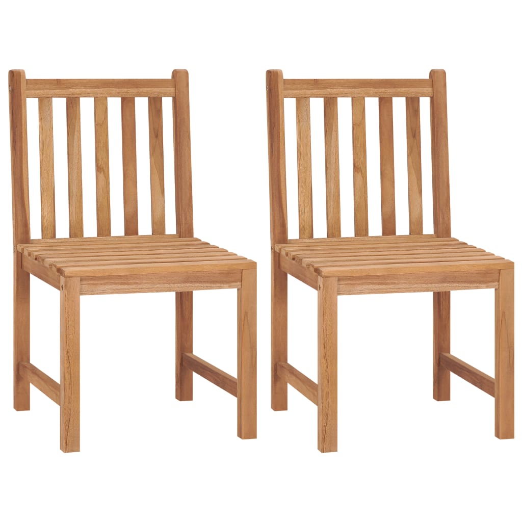 Hopfällbara Trädgårdsstolar 8 St Massiv Teak