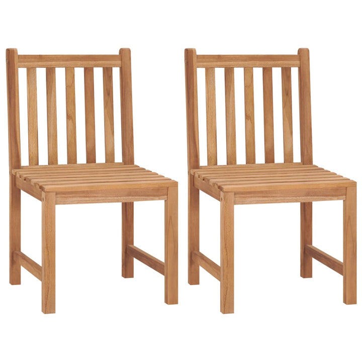 Hopfällbara Trädgårdsstolar 8 St Massiv Teak