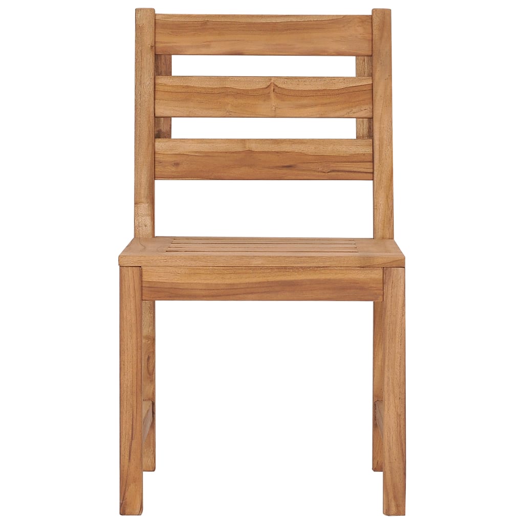 Trädgårdsstolar 2 St Massiv Teak