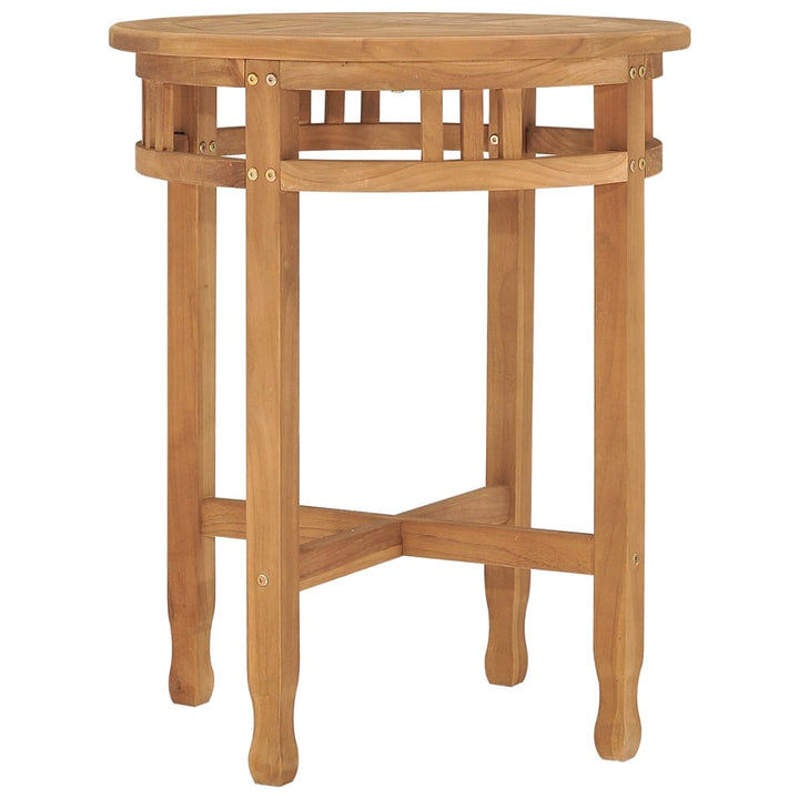 Cafébord Ø60X60 Cm Massiv Teak