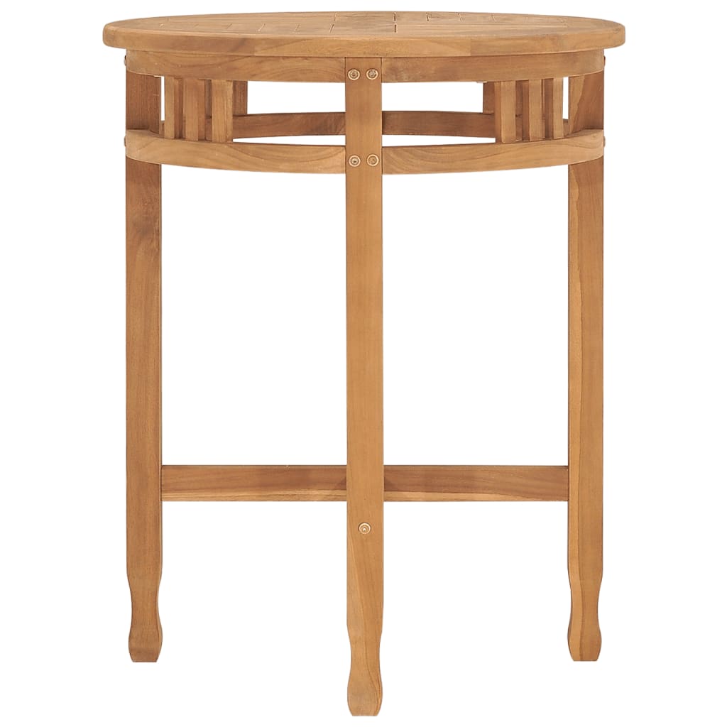 Cafébord Ø60X60 Cm Massiv Teak