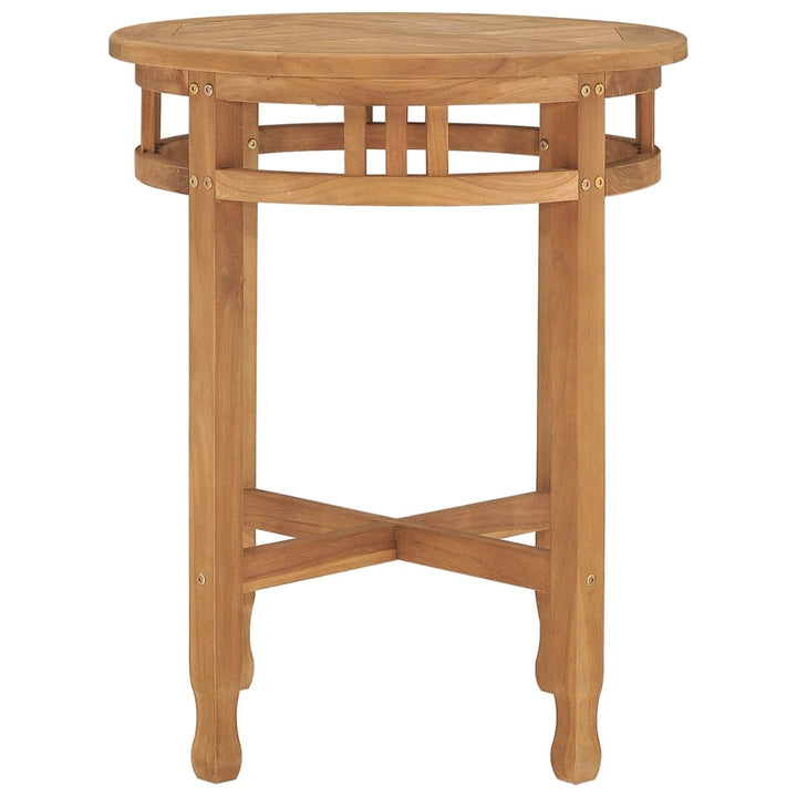 Cafébord Ø60X60 Cm Massiv Teak