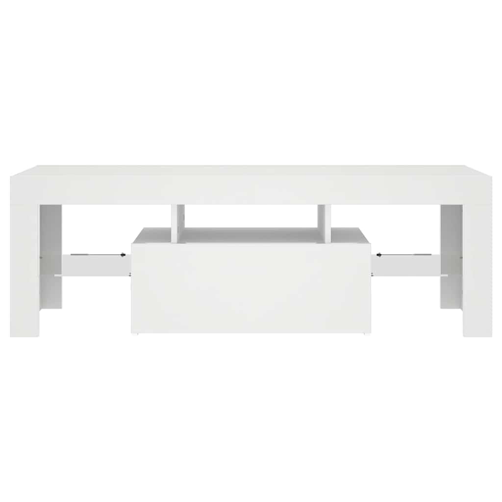 Tv-Bänk Med Led-Belysning 120X35X40 Cm