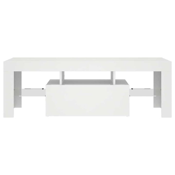 Tv-Bänk Med Led-Belysning 120X35X40 Cm