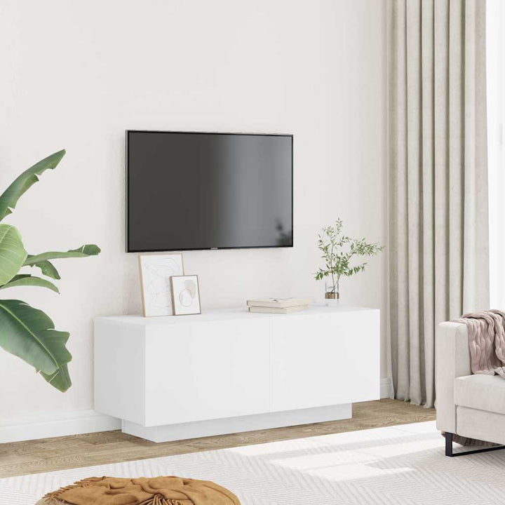 Tv-Bänk Vittrat Trä 100X35X40 Cm Konstruerat Trä