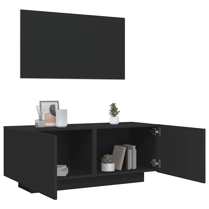 Tv-Bänk Vittrat Trä 100X35X40 Cm Konstruerat Trä