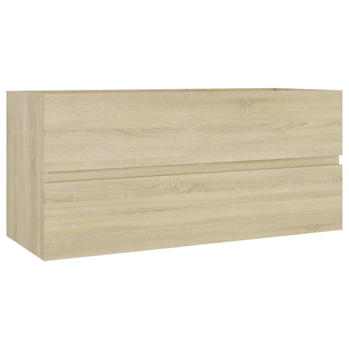 Tvättställsskåp Sonoma-Ek 100X38,5X45 Cm Konstruerat Trä