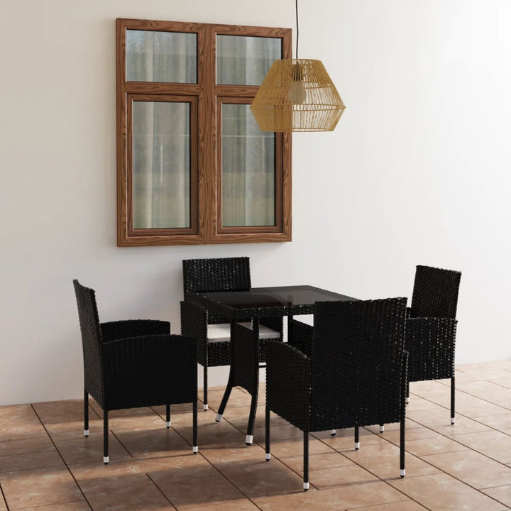 Matgrupp För Trädgården 5 Delar Konstrotting