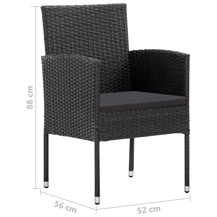 Matgrupp För Trädgården 5 Delar Konstrotting