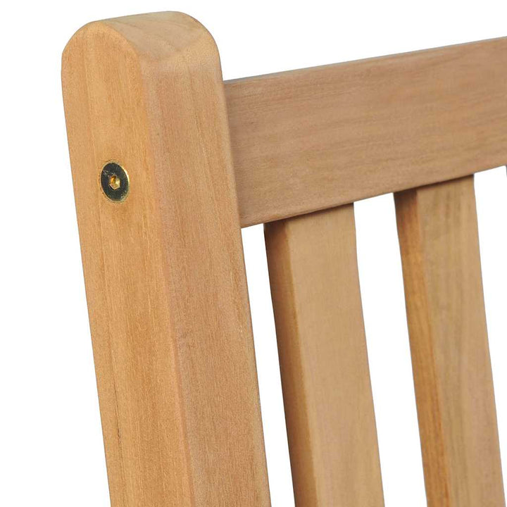 7-Delad Trädgårdsmatgrupp 150X90 Cm Massiv Teak