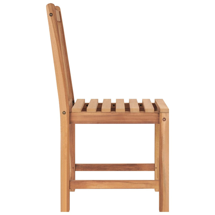 9-Delad Trädgårdsmatgrupp 180X90 Cm Massiv Teak