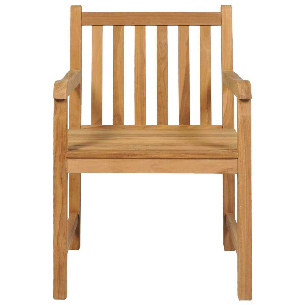 7-Delad Trädgårdsmatgrupp 180X90 Cm Massiv Teak