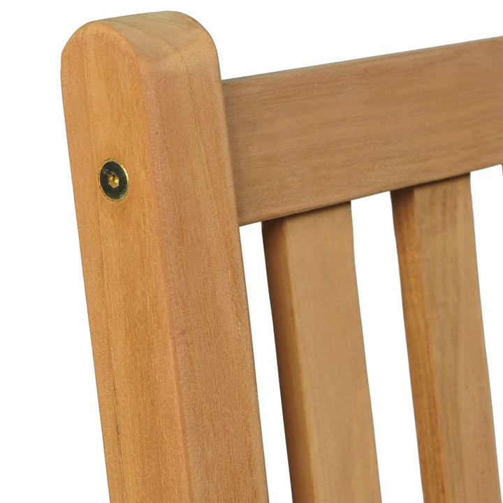 7-Delad Trädgårdsmatgrupp 180X90 Cm Massiv Teak