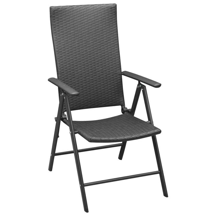 Matgrupp För Trädgården 5 Delar Svart