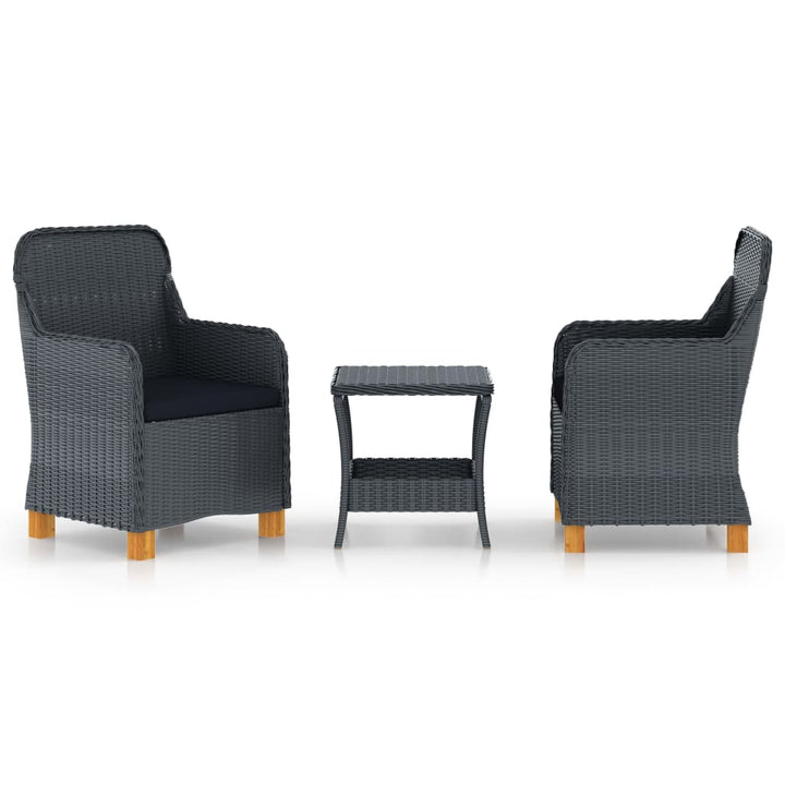 Loungegrupp Med Dynor 3 Delar Konstrotting
