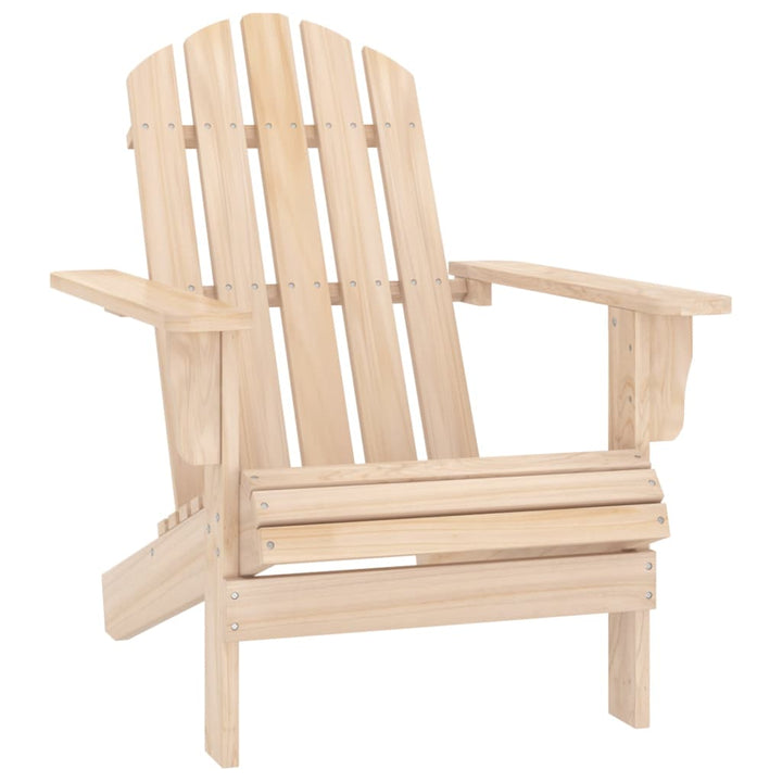 Adirondackstol Massivt Granträ