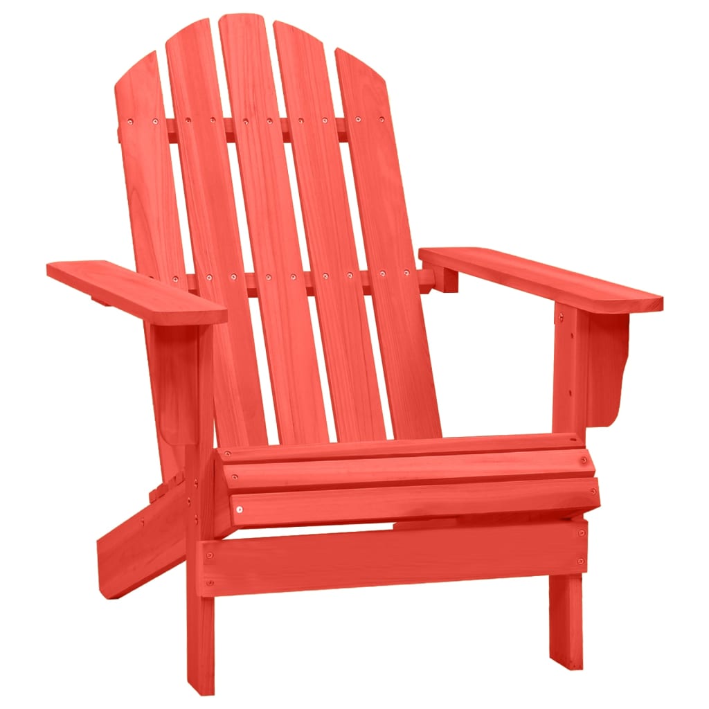 Adirondackstol Massivt Granträ