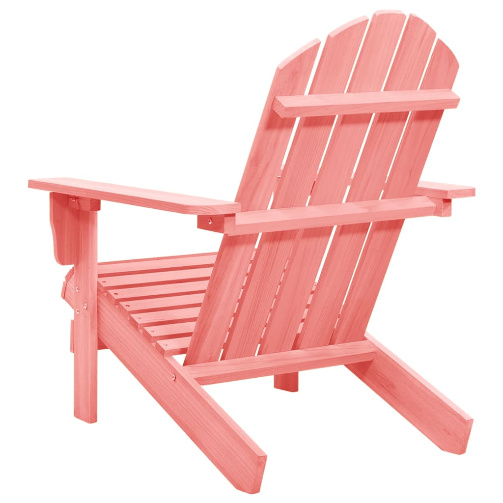 Adirondackstol Massivt Granträ