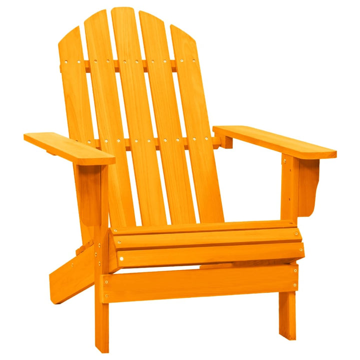 Adirondackstol Massivt Granträ