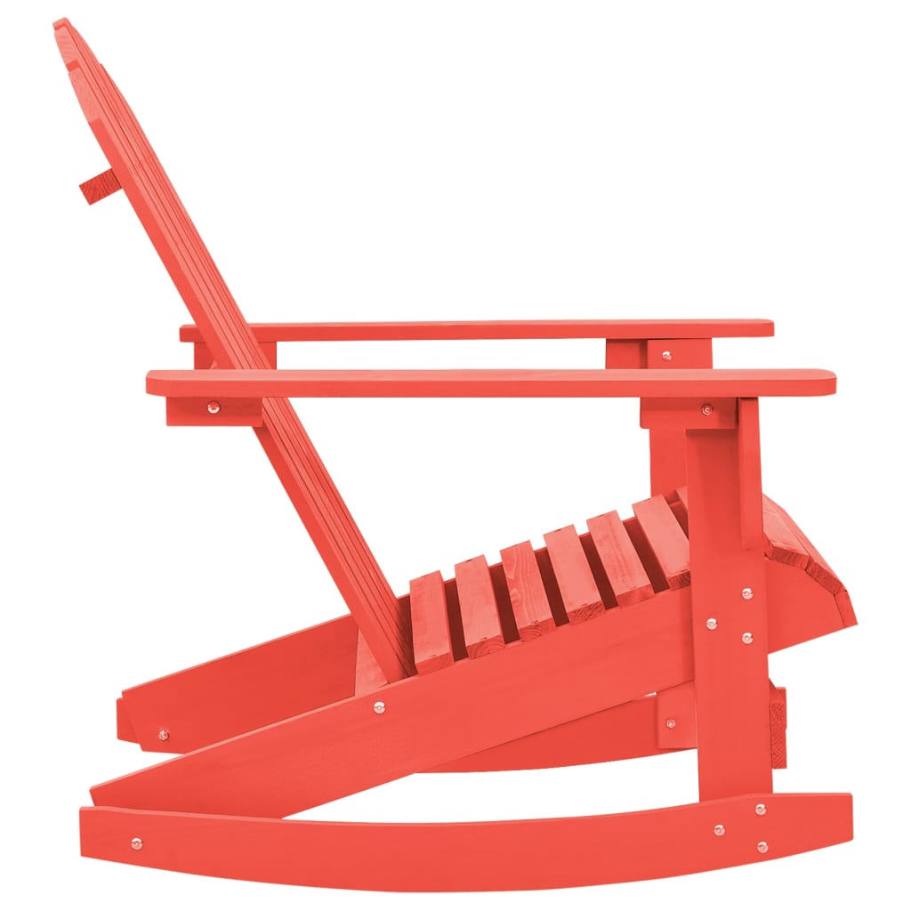 Gungstol Adirondack Massivt Granträ