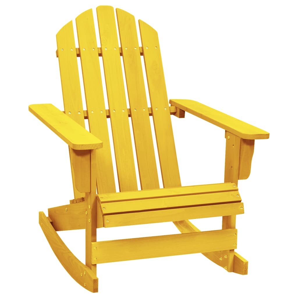Gungstol Adirondack Massivt Granträ