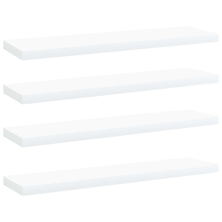 Vägghyllor 4 St 40X20X1,5 Cm Konstruerat Trä