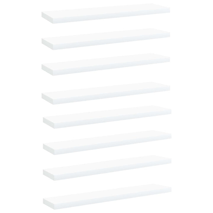 Vägghyllor 4 St 40X20X1,5 Cm Konstruerat Trä