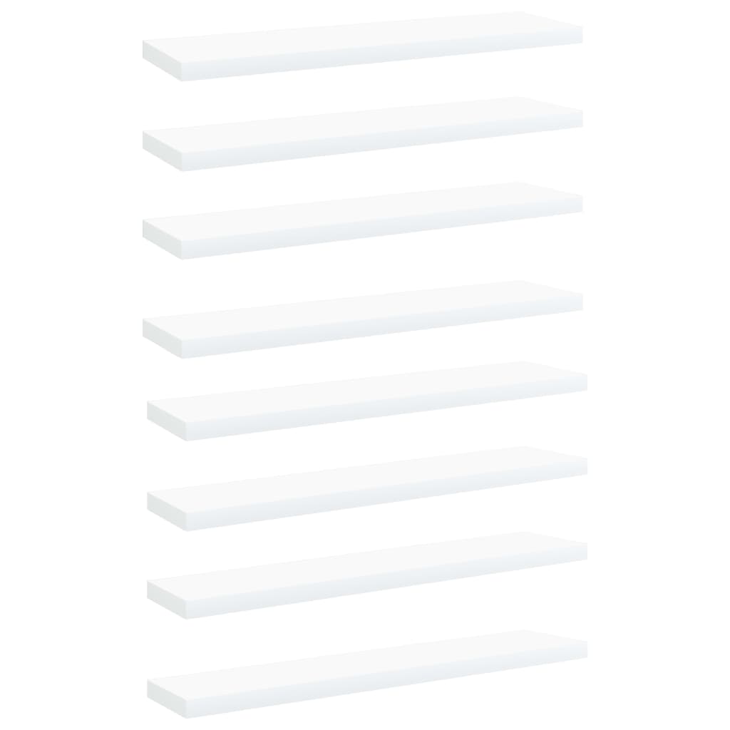 Hyllplan 8 St 80X10X1,5 Cm Konstruerat Trä