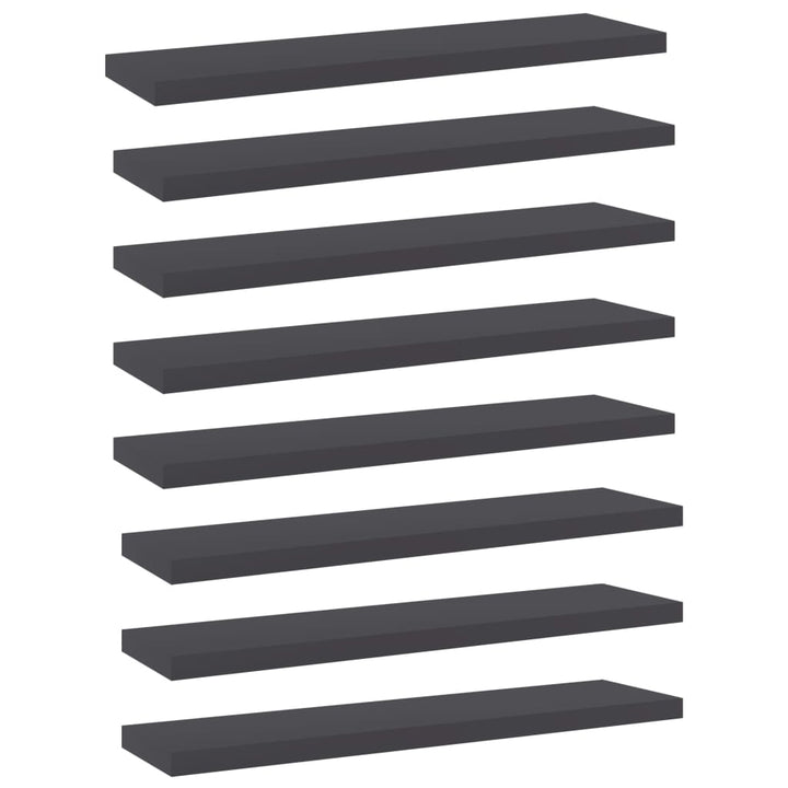 Vägghyllor 4 St 40X20X1,5 Cm Konstruerat Trä