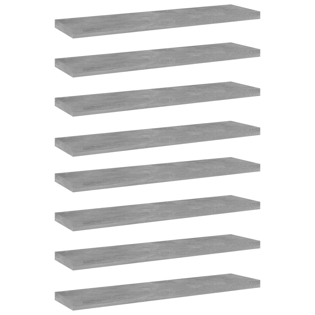 Hyllplan 8 St 80X10X1,5 Cm Konstruerat Trä