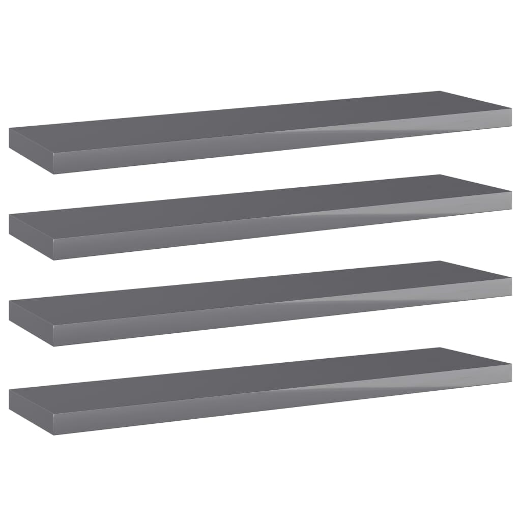 Hyllplan 8 St 80X10X1,5 Cm Konstruerat Trä