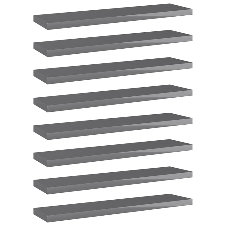 Vägghyllor 4 St 40X20X1,5 Cm Konstruerat Trä