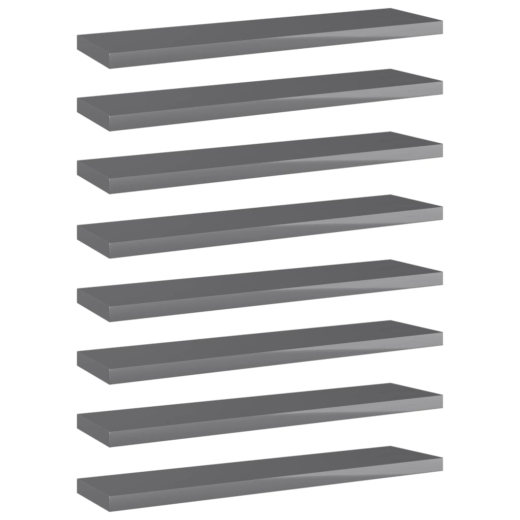 Vägghyllor 4 St 40X20X1,5 Cm Konstruerat Trä